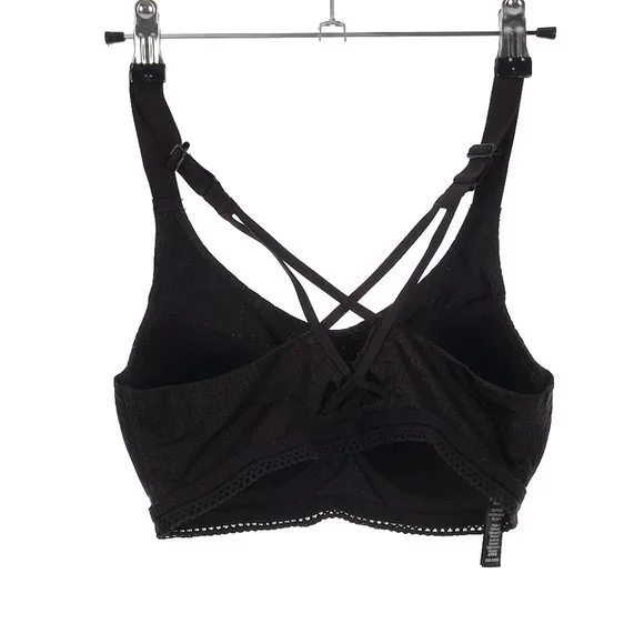 Victoria's Secret Lightweight Black Sports Bra 32C - Picture 2 of 4
